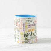 Motivatie woorden #2 Positiviteit bij elk uiterlij Mok (Midden)