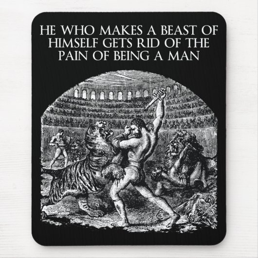 Motivatie woorden - BEAST Muismat (Voorkant)