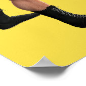 Motivatie woorden Boxer's Punch Fighter Quote Poster (Hoek)