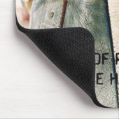 Motivatie woorden - de gewoonte van volharding muismat (Hoek)