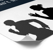 Motivatie woorden, die Citaat de Beste Looppas in  Poster (Hoek)