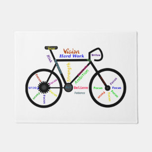 Motivatie woorden, fietsen, fietsen, Mannen van bi Deurmat