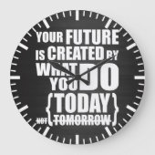 Motivatie woorden grote klok (Voorkant)