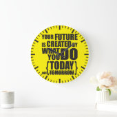 Motivatie woorden grote klok (Huis)