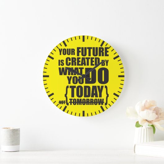 Motivatie woorden grote klok (Huis)