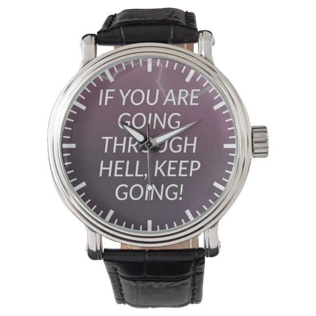 Motivatie woorden horloge (Voorkant)