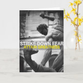 Motivatie woorden kaart (Gele Bloem)