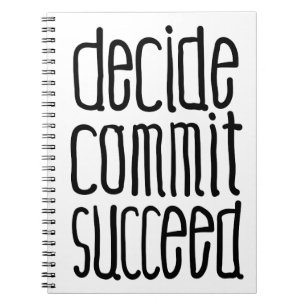 Motivatie woorden kiezen geslaagd notitieboek