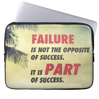 Motivatie woorden laptop sleeve