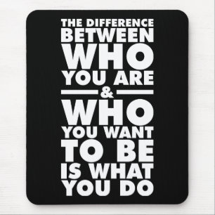 Motivatie woorden muismat