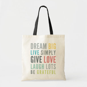 MOTIVATIE WOORDEN OM VAN TE HOUDEN DOOR moderne ty Tote Bag