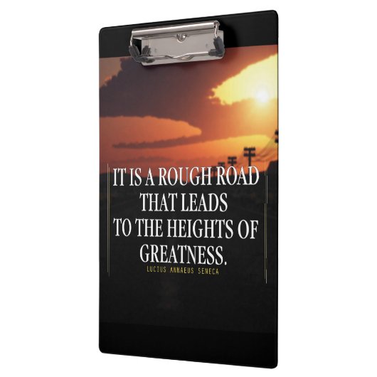Motivatie woorden - Ruwe weg leidt naar grootheid Klembord (Links)