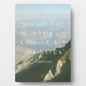 Motivatie woorden - verover jezelf fotoplaat (voorkant)