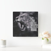 Motivatie woorden vierkante klok (Huis)