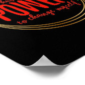 Motivatie woorden voor de strijd tegen het leven poster (Hoek)