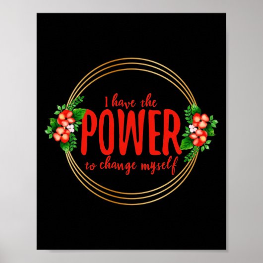 Motivatie woorden voor de strijd tegen het leven poster (Voorkant)