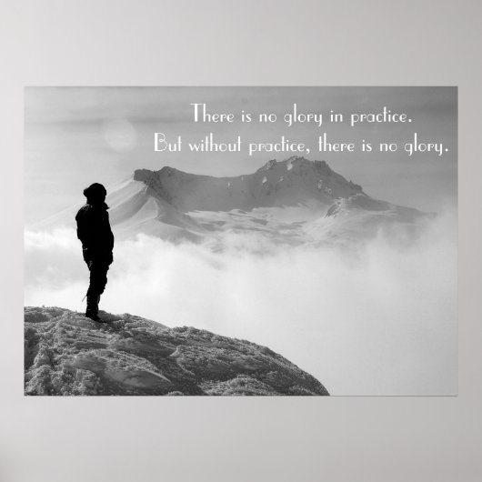 Motivatie woorden voor praktijk en behoud poster (Voorkant)