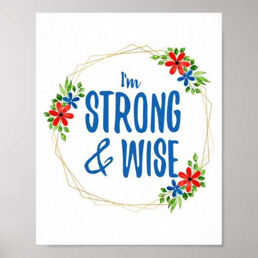 motivatie woorden voor succes en levensstrijd poster (Voorkant)