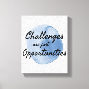 motivatie woorden voor werk en succes canvas afdruk