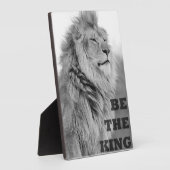 Motivatie woorden - wees de koning fotoplaat (Zijkant)