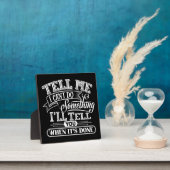 Motivatie woorden - Zeg me dat ik niet iets kan do Fotoplaat (Insitu)