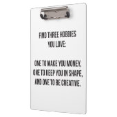 Motivatie woorden - Zoek drie Hobbies waar je van Klembord (Links)