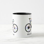 Motivatie Word Bike, Cycle Beste vader Mok (Midden)