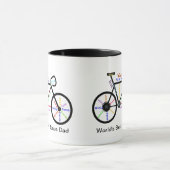 Motivatie Words Bike, Cycle Best Bonus Pap Mok (Midden)