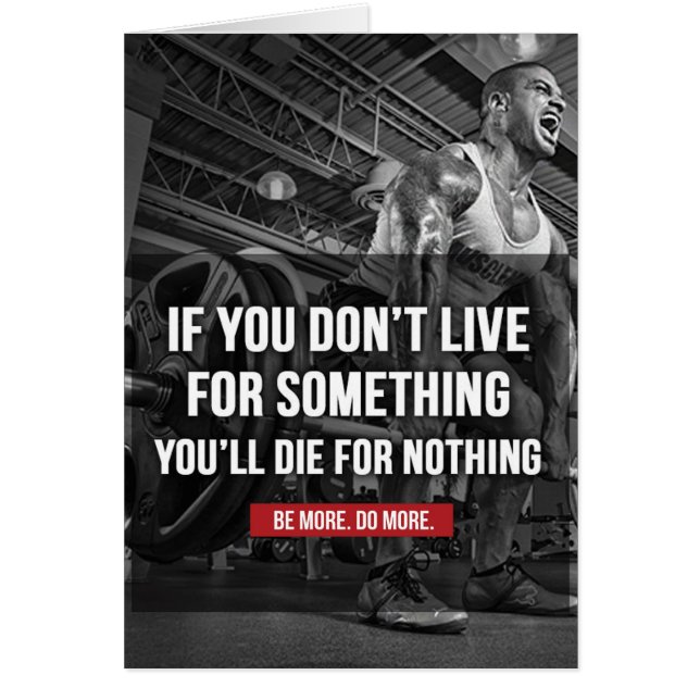 Motivatie workout woorden (Voorkant)