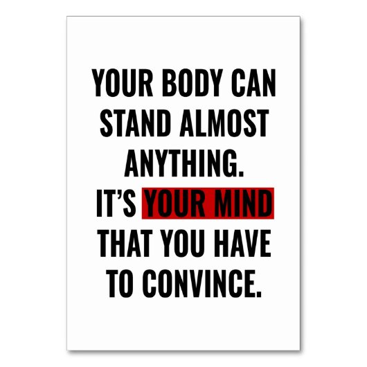 Motivatie workoutoffertes kaart (Voorkant)