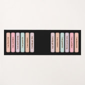 Motivatie Yoga Mat (Voorkant (horizontaal))