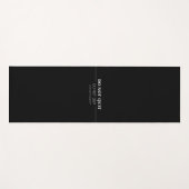 Motivatie Yoga Mat door Ooomsuum Relaxation® (Voorkant (horizontaal))