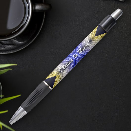 Motivatie & zelfvertrouwen - ik geloof in mezelf pen