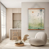 Motivatie Zen Quote Asian Art Wood Hangend Wandkleed