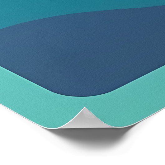 Motivatie zonsopgang gaat waar je je het meest lev poster (Hoek)