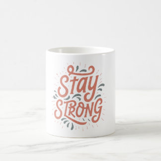 Motivatiebeker 'Blijf Sterk' Koffiemok