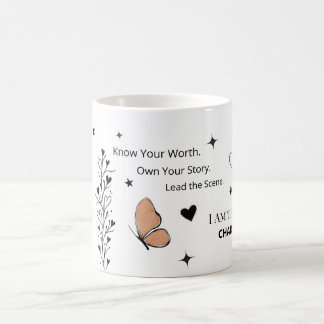 Motivatiebeker met Energie van Hoofdpersonage Koffiemok