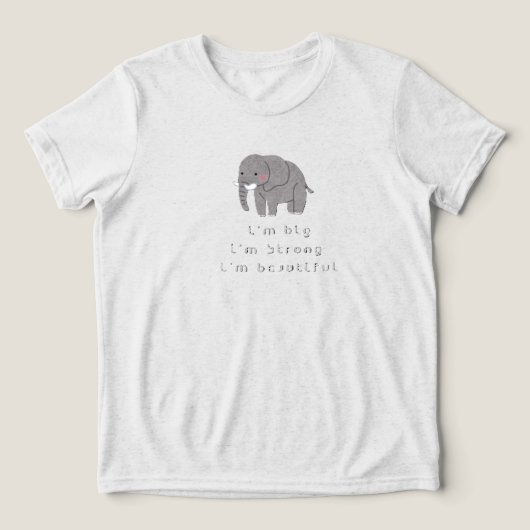 MOTIVATIEBEVESTIGING Tri-Blend SHIRT (Design voorkant)