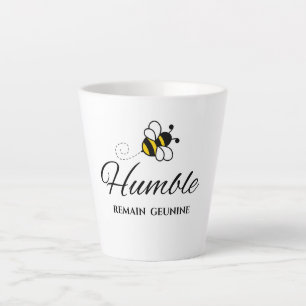 MOTIVATIEBIJ NEDERIG WIT BEZIGE BIJ 12OZ LATTE  MOK