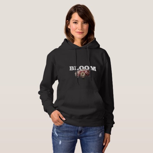 Motivatiebloes hoodie (Voorkant volledig)