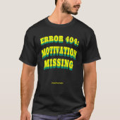 ⚠️ MOTIVATIEFOUT T-SHIRT (Voorkant)
