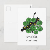 Motivatiekaart "Eén hapje tegelijk" Briefkaart (Voorkant / Achterkant)
