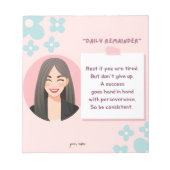 Motivatiekaart Notitieblok (Voorkant)