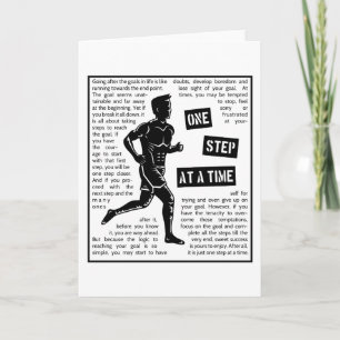 Motivatiekaart voor het najagen van doelen kaart