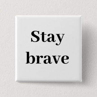 Motivatiepin voor jassen of tassen vierkante button 5,1 cm