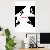 Motivatieposter Poster (Thuiskantoor)