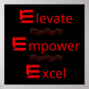 Motivatieposter Poster