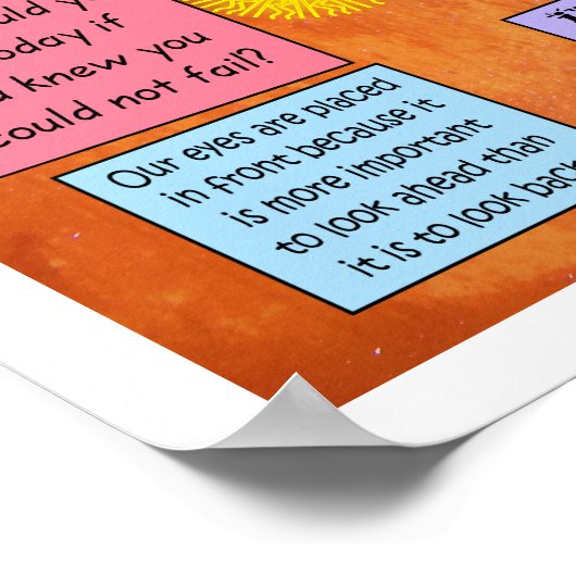 Motivatieposter Poster (Hoek)