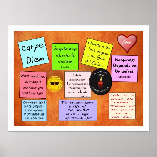 Motivatieposter Poster (Voorkant)