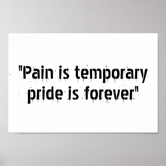 Motivatieposter Poster (Voorkant)